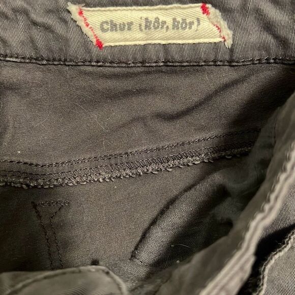 Chor Women's Dark Wash Straight Leg Mid Rise Cotton Blend Denim Jeans Size 7 - Picture 5 of 6